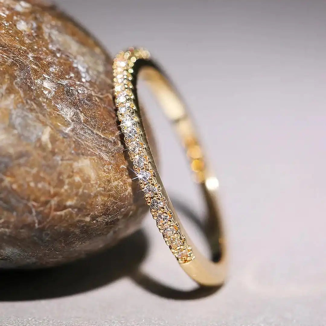 Bague Minimaliste Elyse en Zirconia