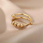 Bague en Perles Antistress et d'Anxiété