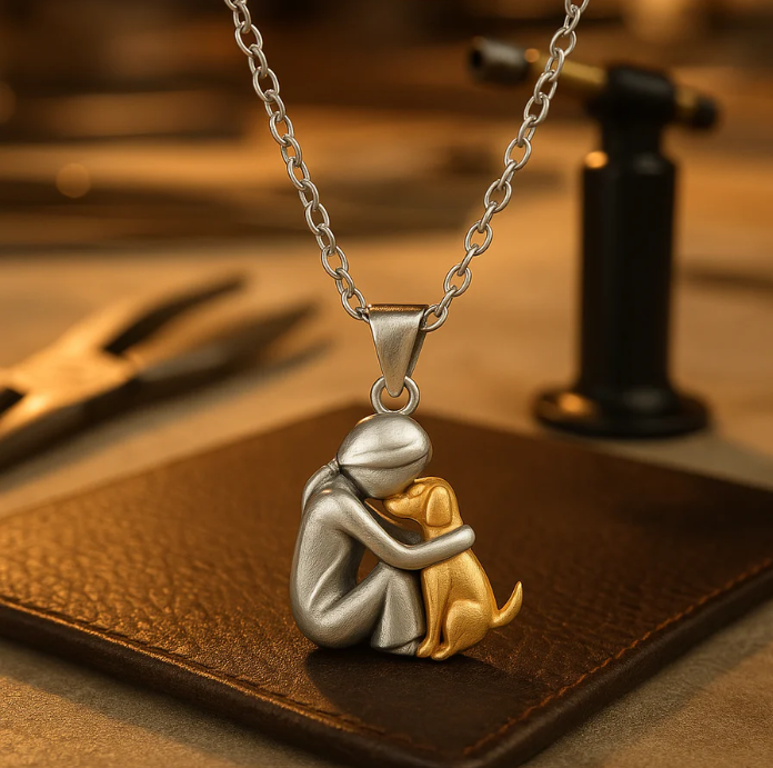 Lunaria™ | Collier Étreinte du Chien