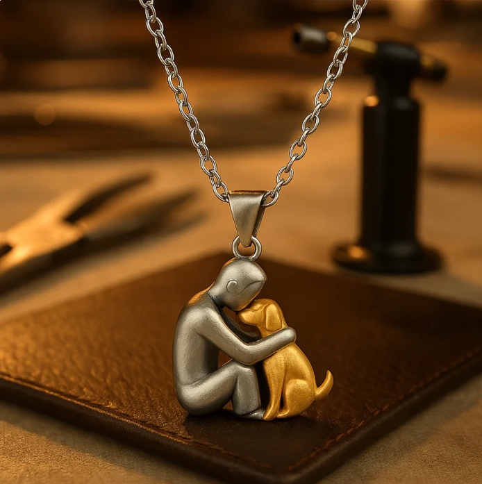 Lunaria™ | Collier Étreinte du Chien