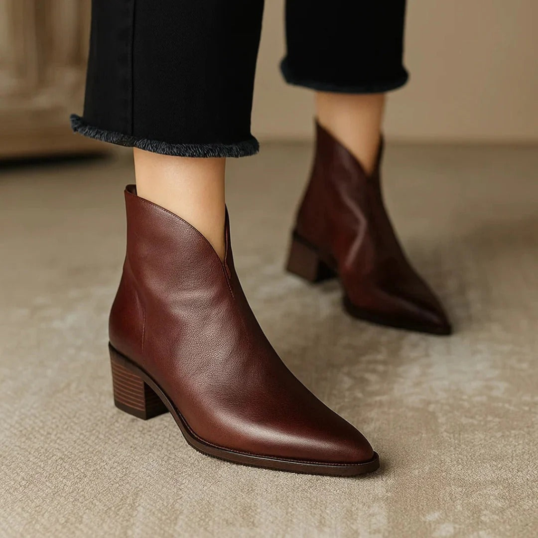 Viela | Bottines Orthopédiques en Cuir ⏐ Édition Premium