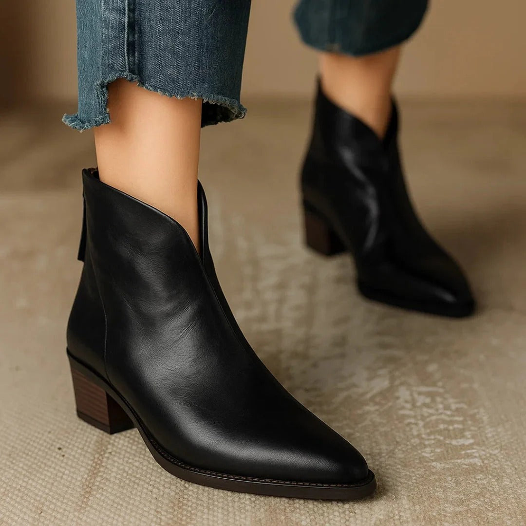 Viela | Bottines Orthopédiques en Cuir ⏐ Édition Premium