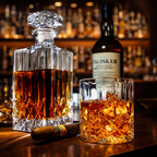 Verres à whisky - Ensemble de bouteilles et verres