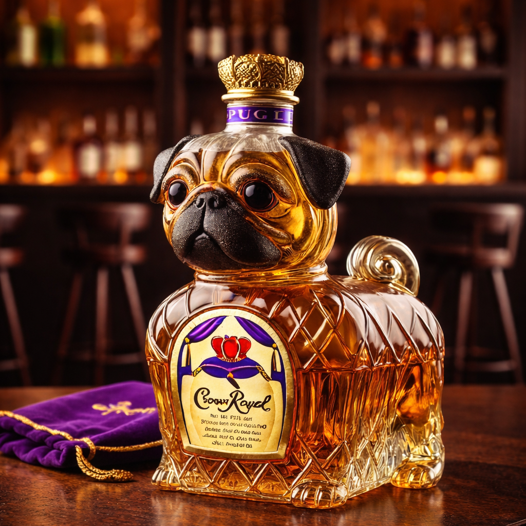 Bouteille à whisky - Édition Bulldog Français