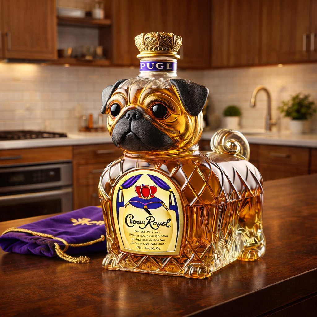Bouteille à whisky - Édition Bulldog Français