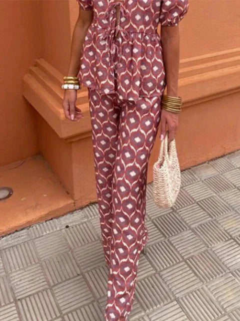 Leonor | Ensemble Casual Chic de Deux Pièces