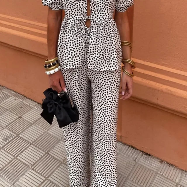 Leonor | Ensemble Casual Chic de Deux Pièces