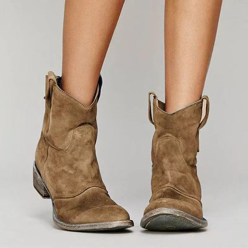 Clara - Bottes Orthopédiques en Daim