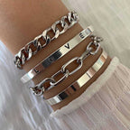 Bracelets Élan Mercer en Or Blanc
