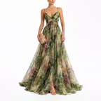 Giselle | Maxi-robe Envoûtante avec Imprimé Floral