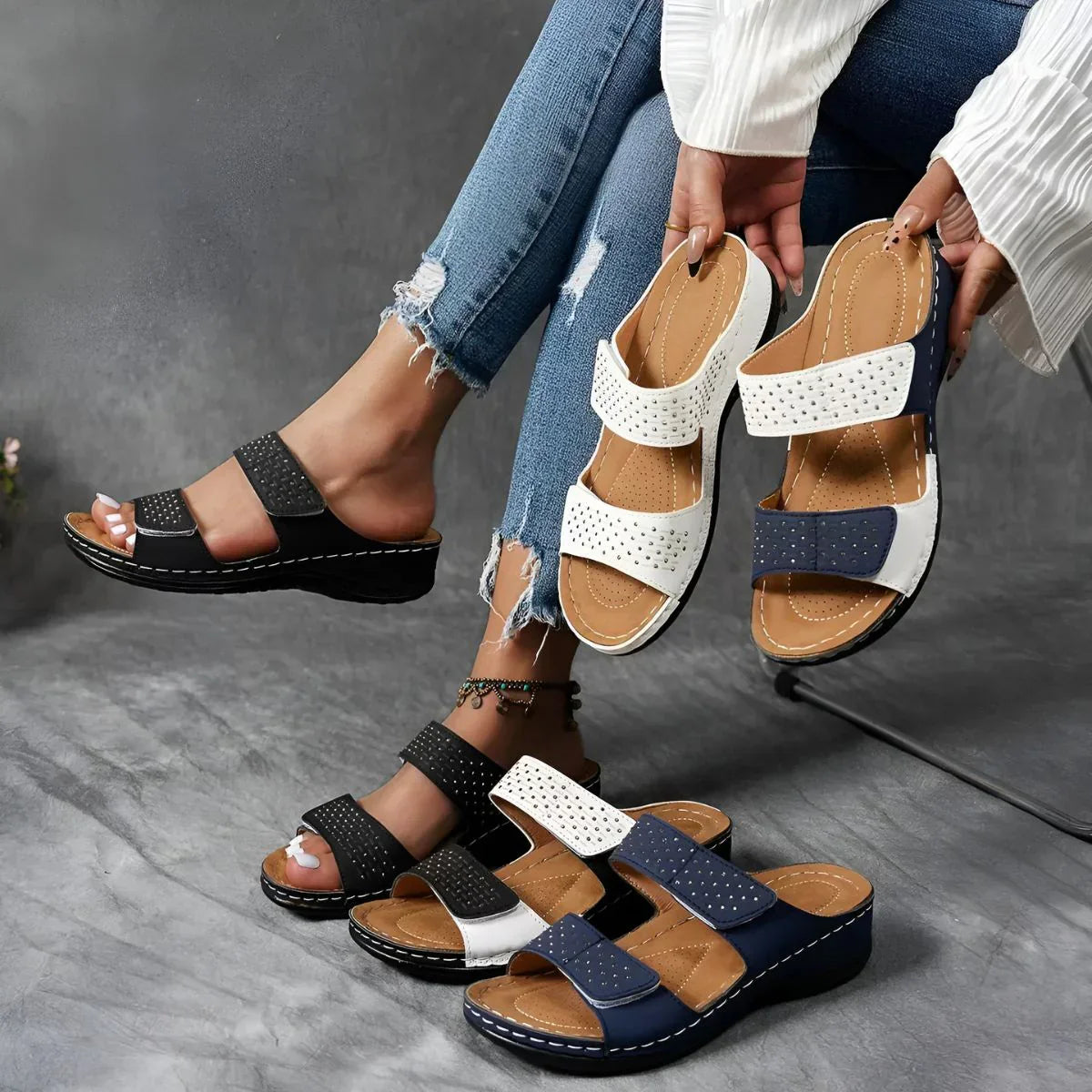 Teodora - Sandales orthopédiques