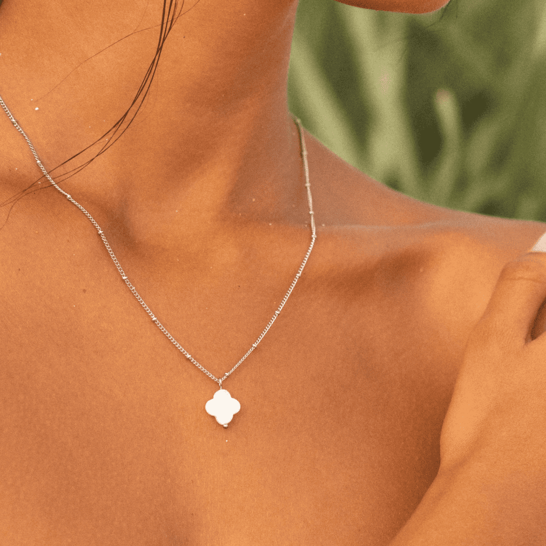 Isaline | Collier Pendentif Carreaux d'Été