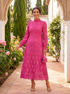 Carmona | Robe en dentelle printanière