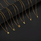 Collier en cuir Alfabet Pendentif