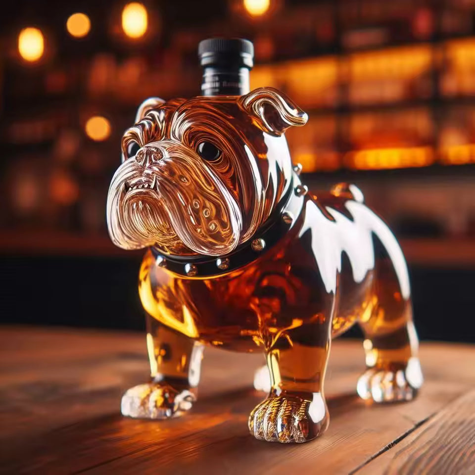 Bouteille de whisky - Édition Bulldog