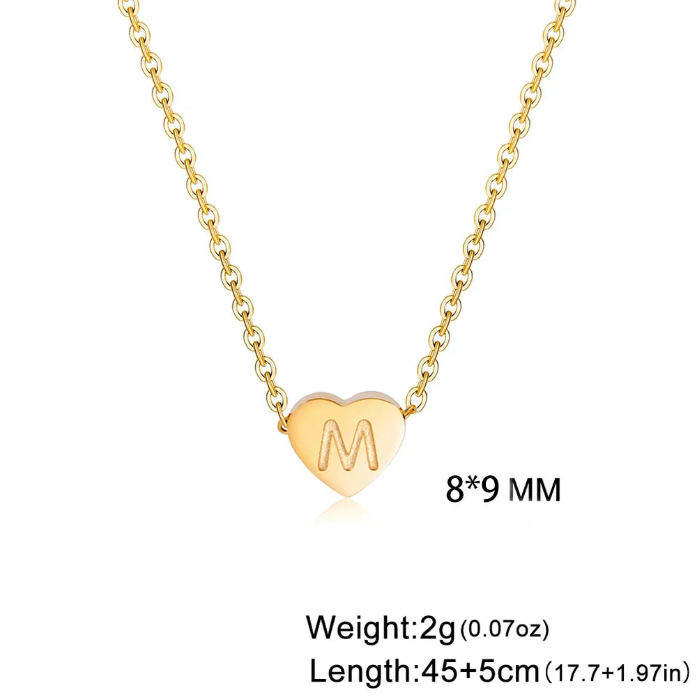 Collier Choker Initial Tidlös avec Cœur