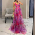 Giselle | Robe Maxi Envoûtante avec Imprimé Floral
