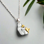 Collier Pendentif en Forme de Cœur