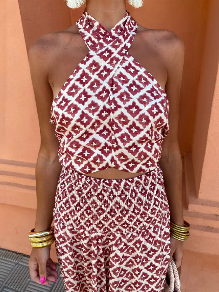 Elsa | Ensemble Élégant avec Design Épaules Nues
