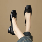 Sophia | Chaussures plates élégantes en cuir
