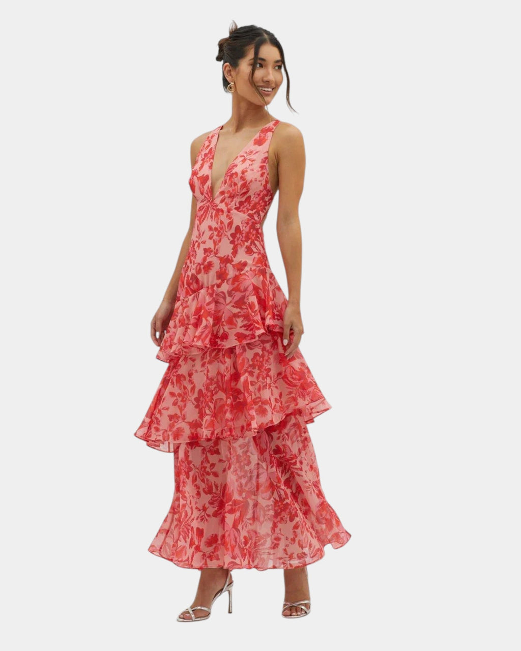Isa | Robe maxi florale élégante