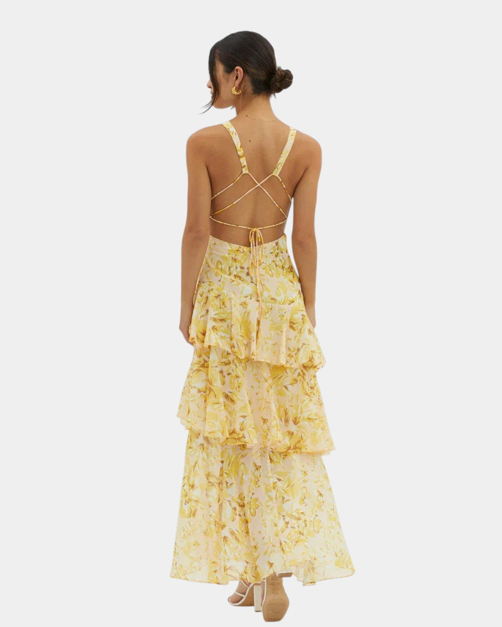 Isa | Robe maxi florale élégante