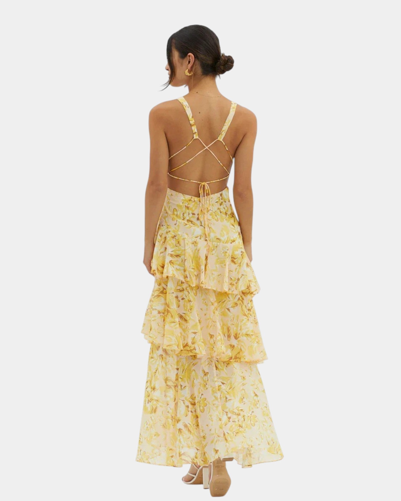 Isa | Robe maxi florale élégante