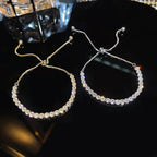 Bracelet en Pierres Géométriques Ajustable