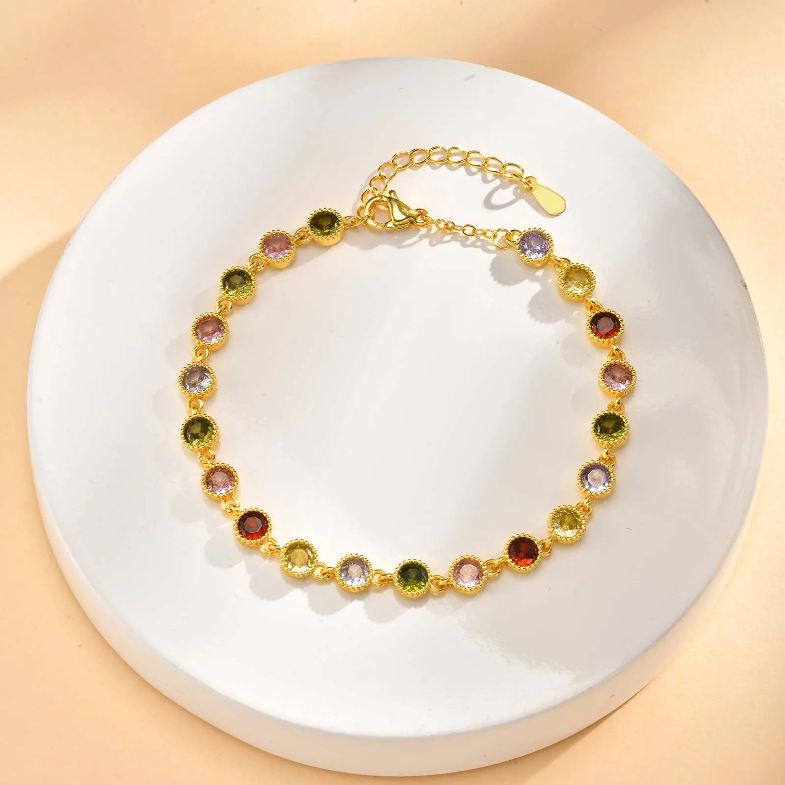 Bracelet Charm Arc-en-ciel Lumineux