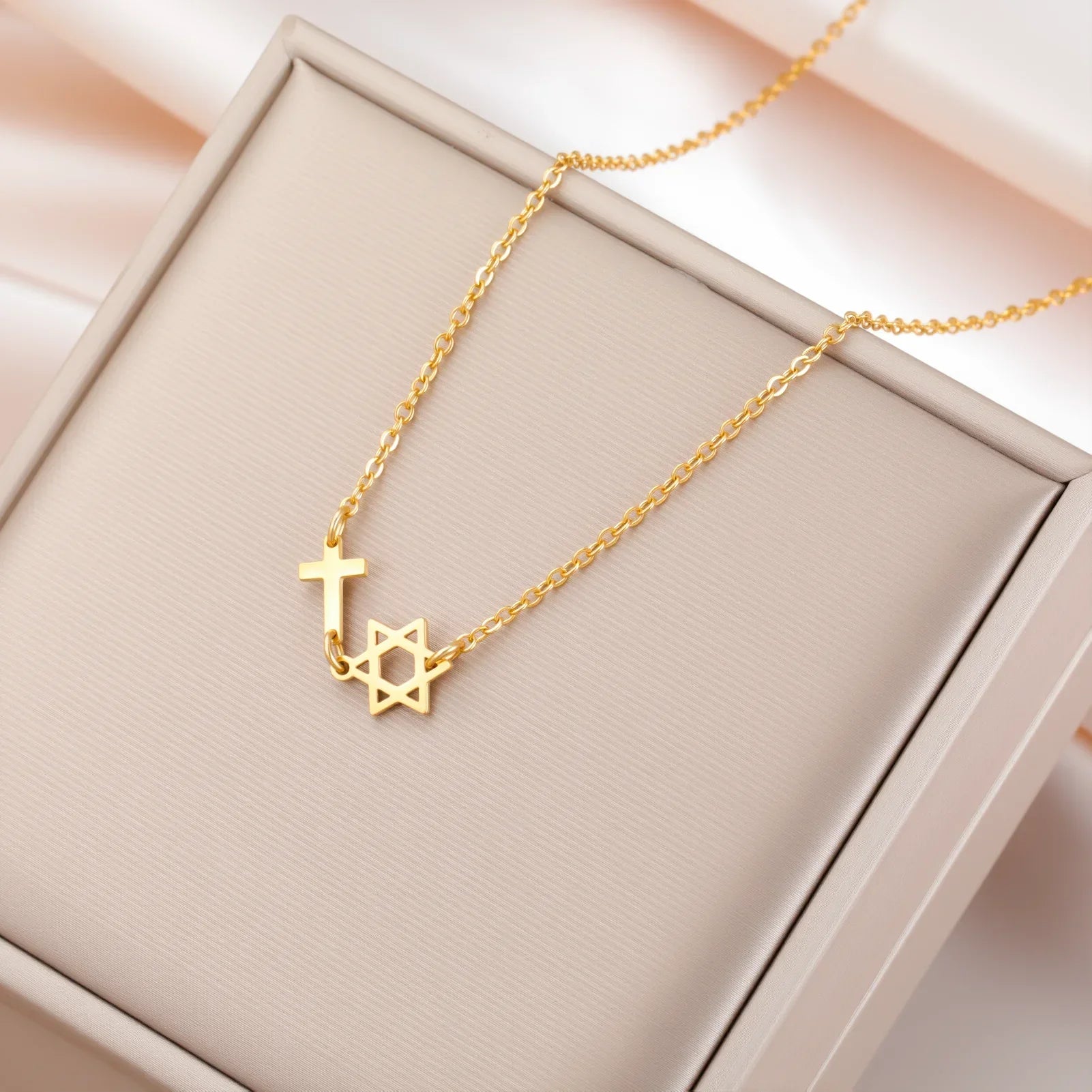 Collier spirituel avec pendentif