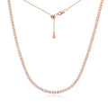 Collier de tennis Moissanite exclusif en or