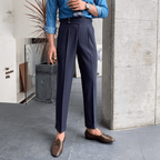 Edward | Pantalons Taille Haute Élégants