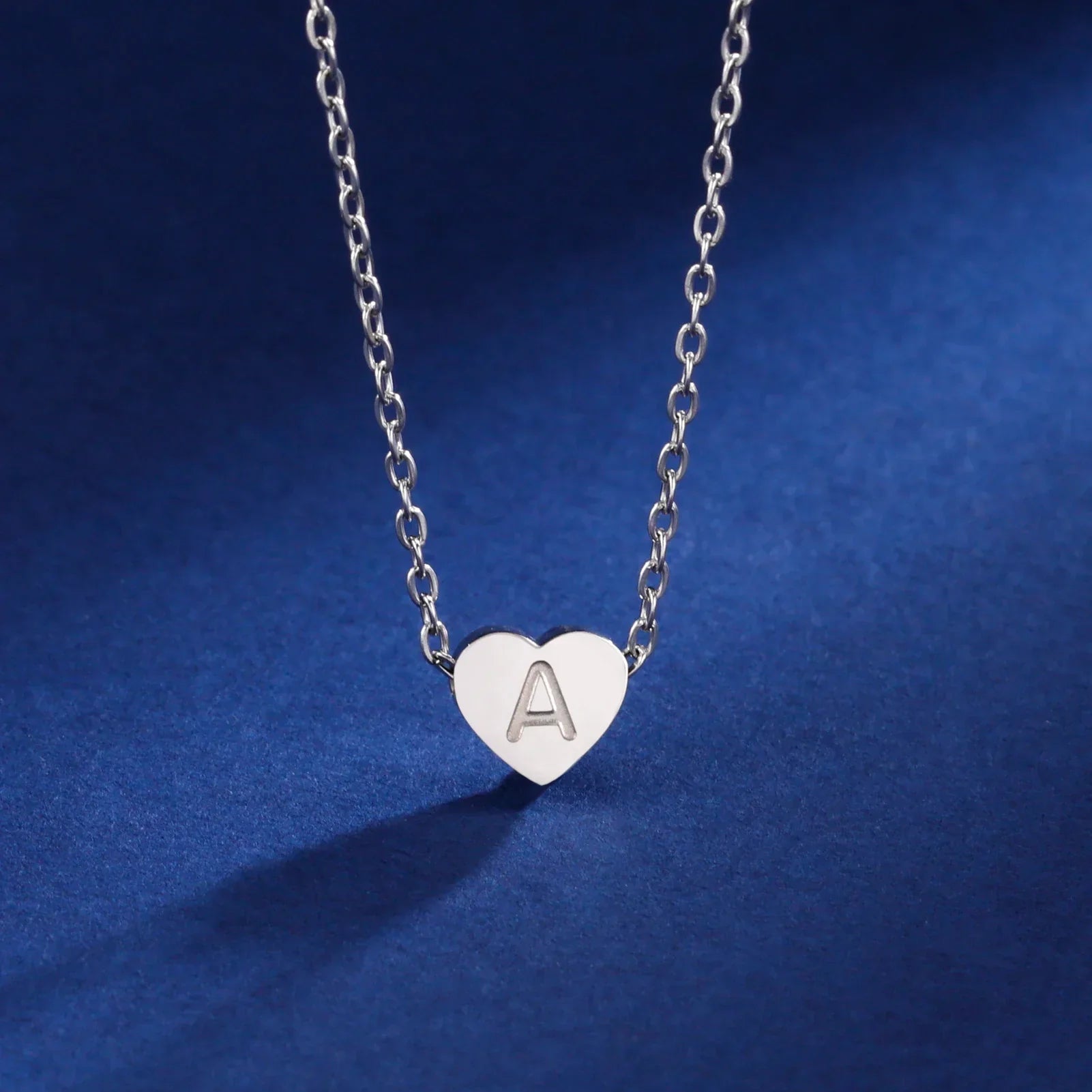 Collier Choker Initial Tidlös avec Cœur