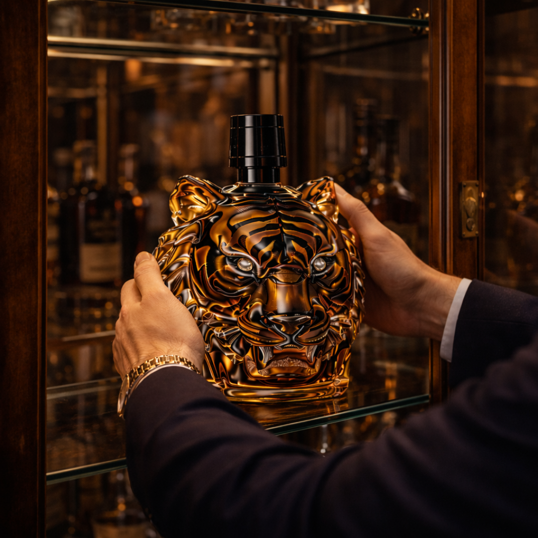 Bouteille de whisky - Édition Tigar