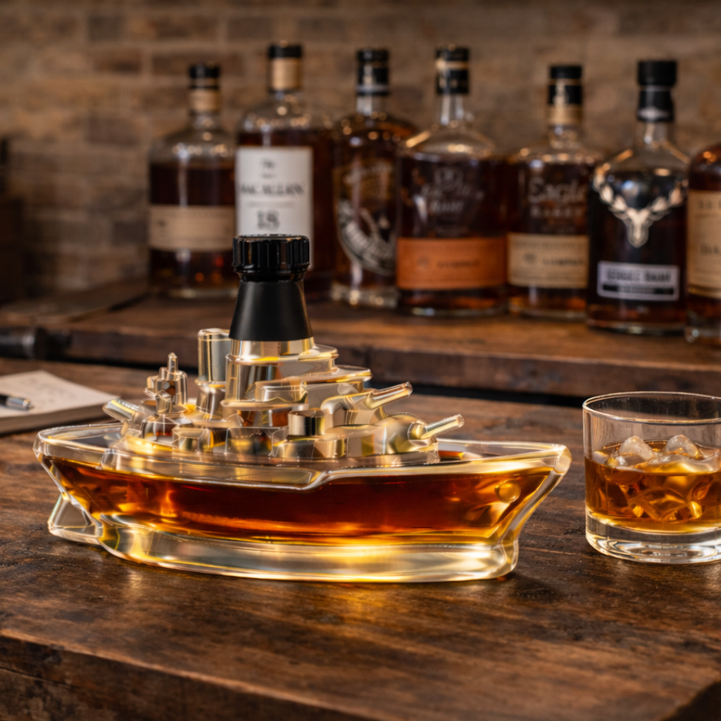 Bouteille de whisky - Édition maritime