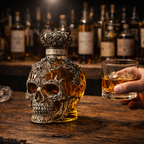 Bouteille de whisky - Édition crâne