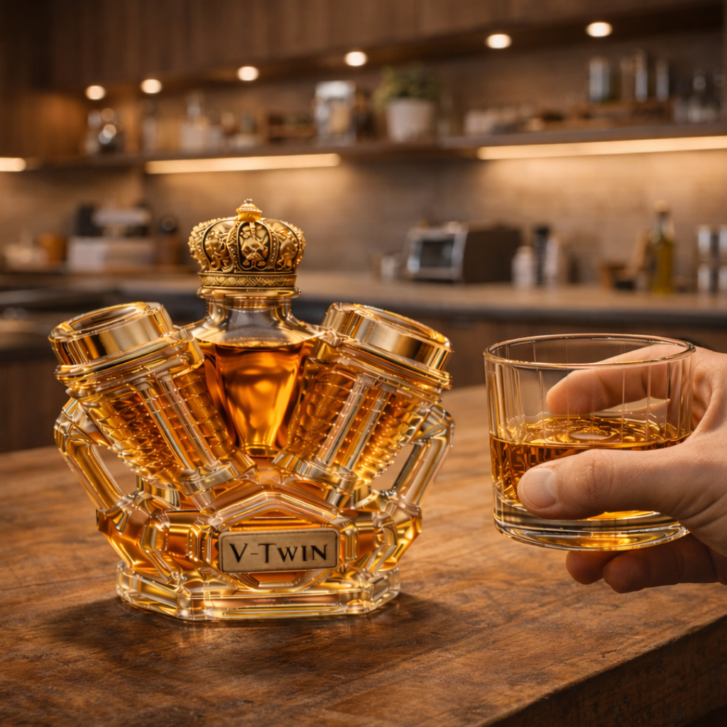 Bouteille de Whisky - Édition V8