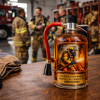 Bouteille de whisky - Édition pompier