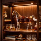 Bouteille à whisky - Édition cheval