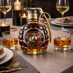 Bouteille de whisky - Édition grenade