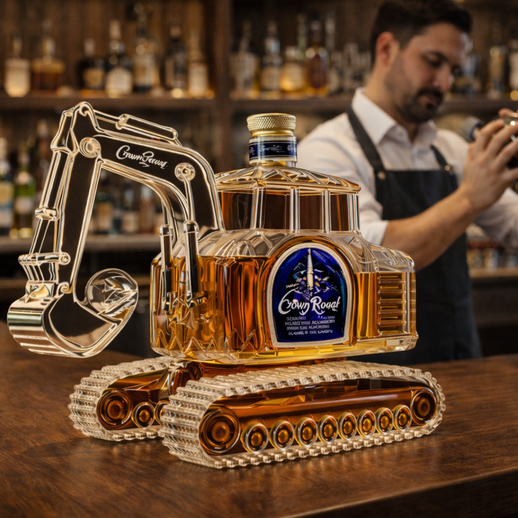 Bouteille de whisky - Édition avec excavateur