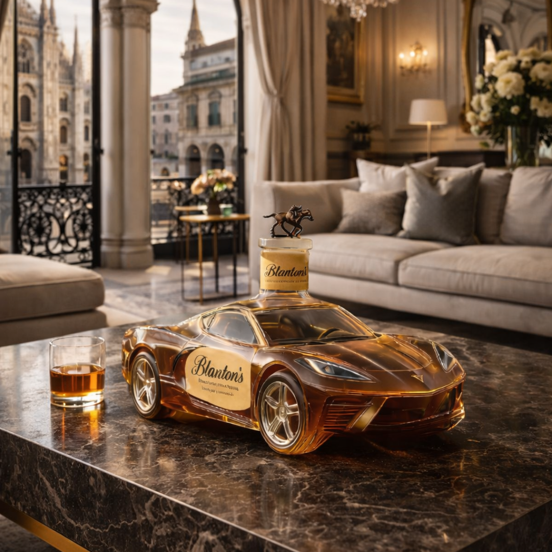 Bouteille de whiskey - Édition Corvette