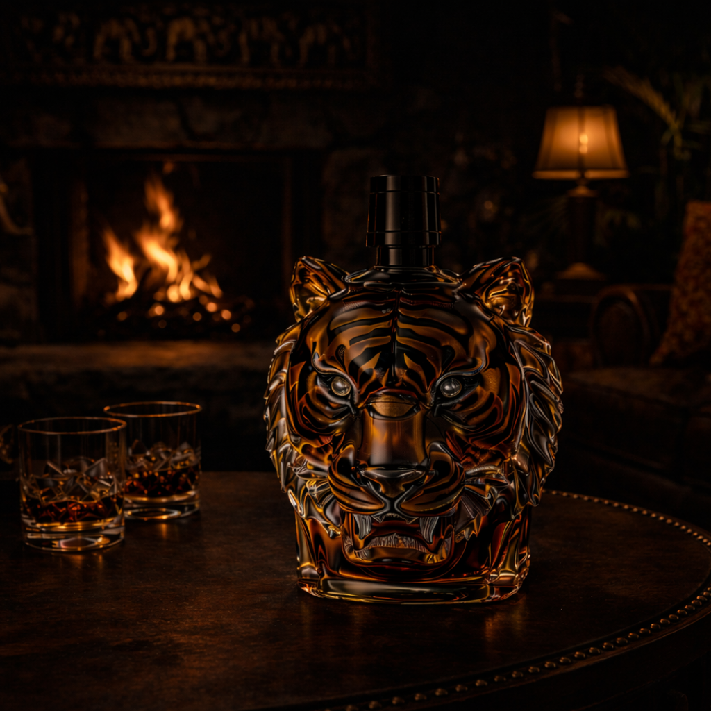 Bouteille de whisky - Édition Tigar