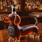 Bouteille de Jack Daniel's - Édition Dachshund