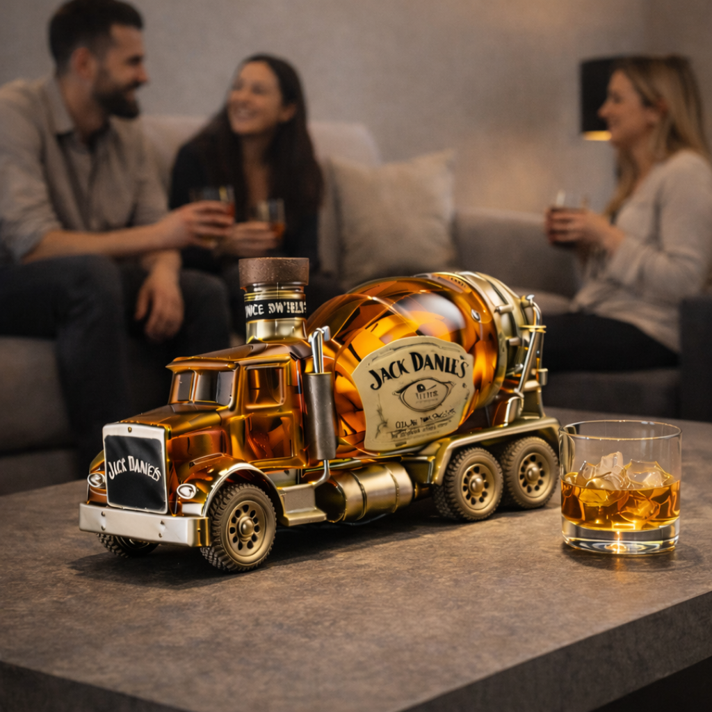 Bouteille de whisky Jack Daniel's - Édition camion