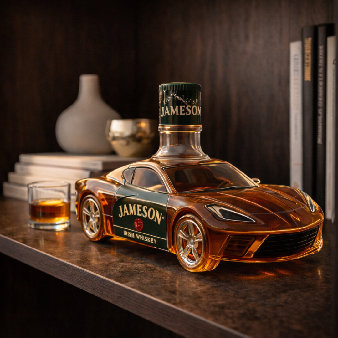 Bouteille de whiskey - Édition Corvette