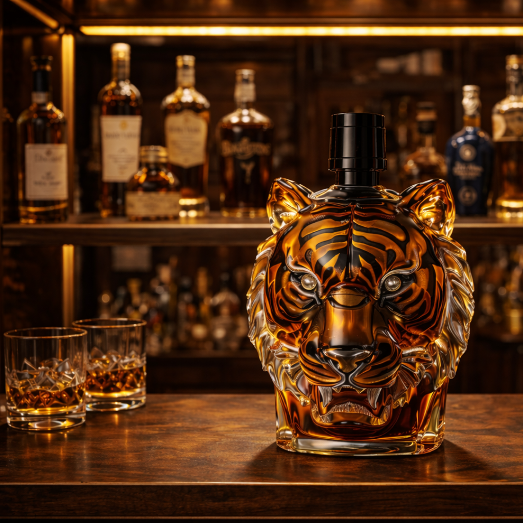 Bouteille de whisky - Édition Tigar