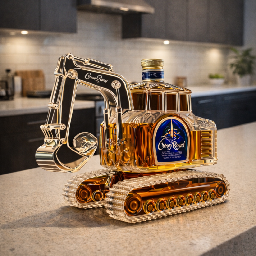 Bouteille de whisky - Édition avec excavateur