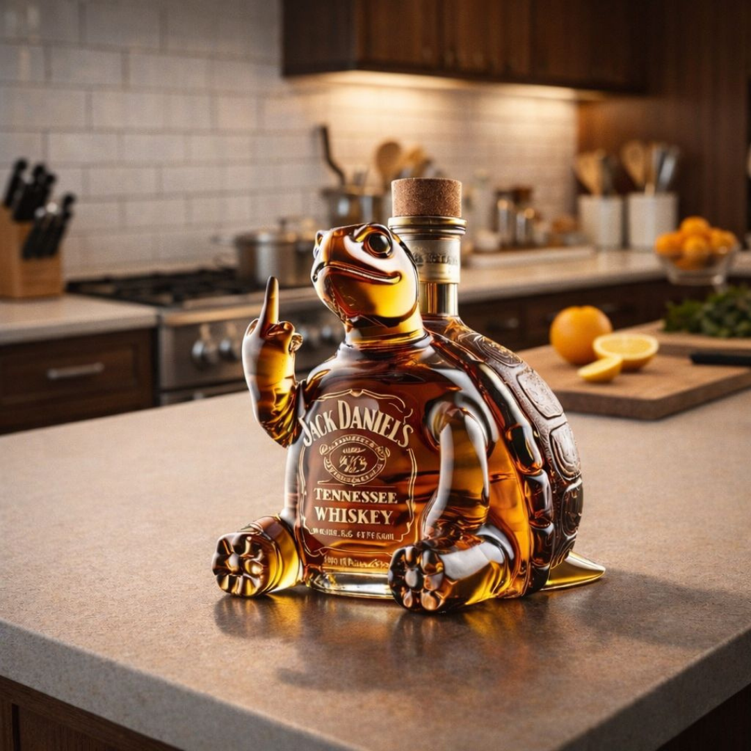 Bouteille de whisky Jack Daniel's - Édition tortue