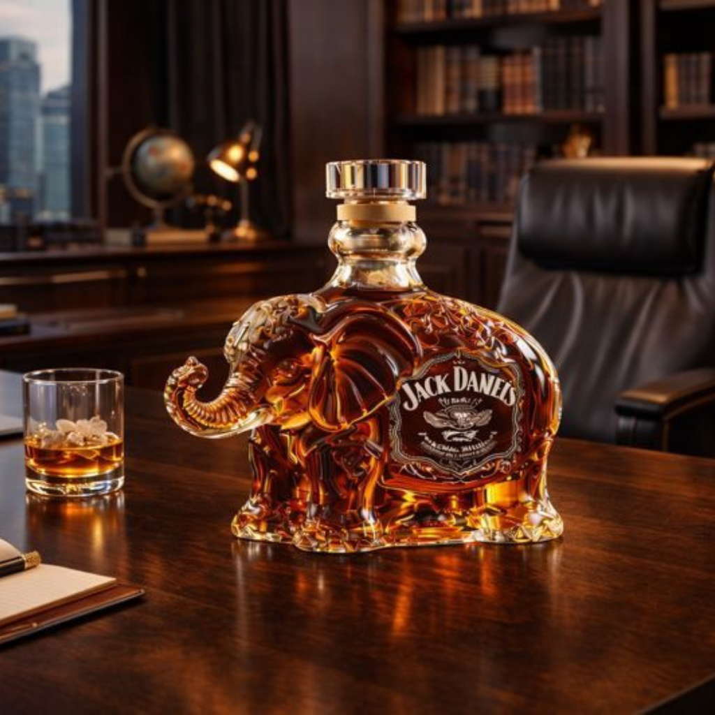 Bouteille de whisky Jack Daniel's - Édition avec Éléphant